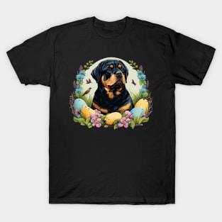 Rottweiler happy easter day T-Shirt